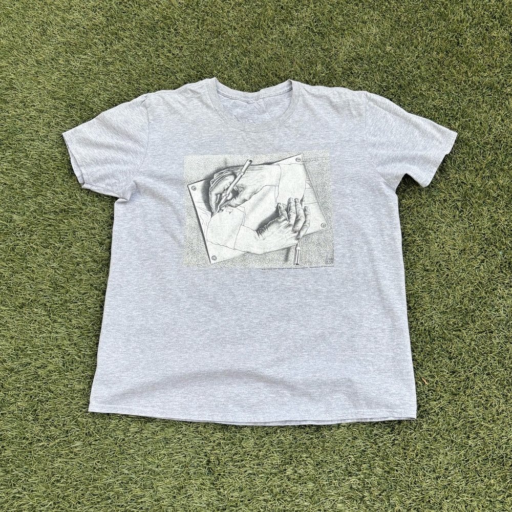 Gray Graphic T-Shirt